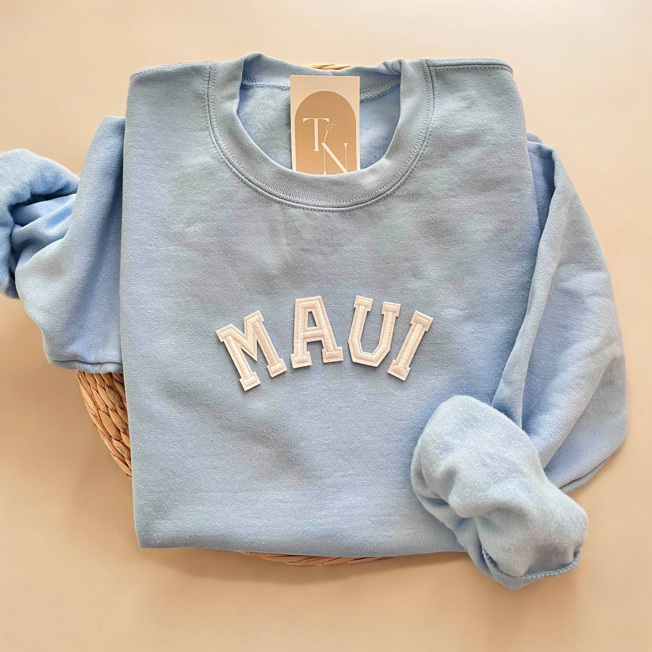 Maui Crewneck Sweatshirt, Summer Sweatshirt