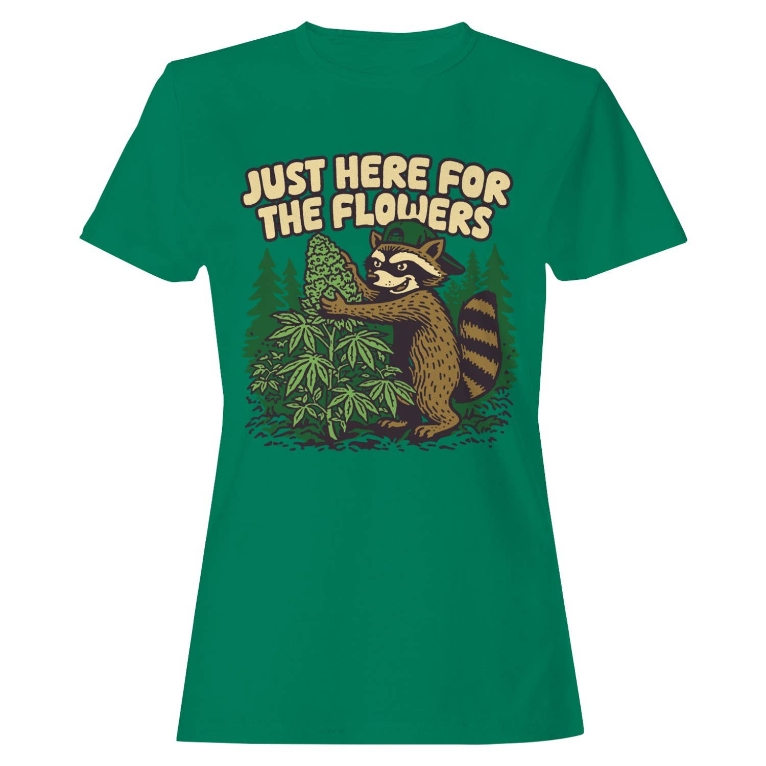 Here For the Flowers Women's T-Shirt