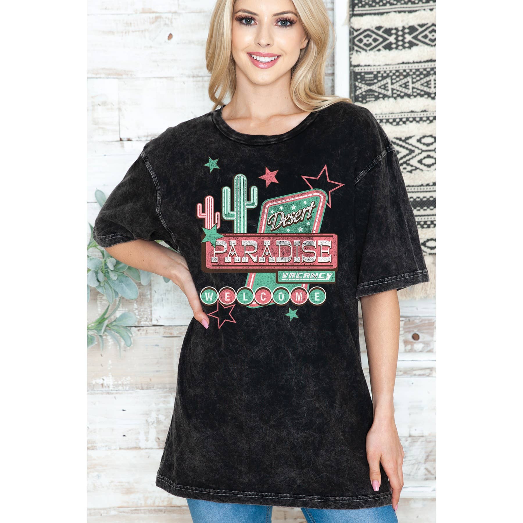 Paradise - Unisex Oversized Mineral Wash