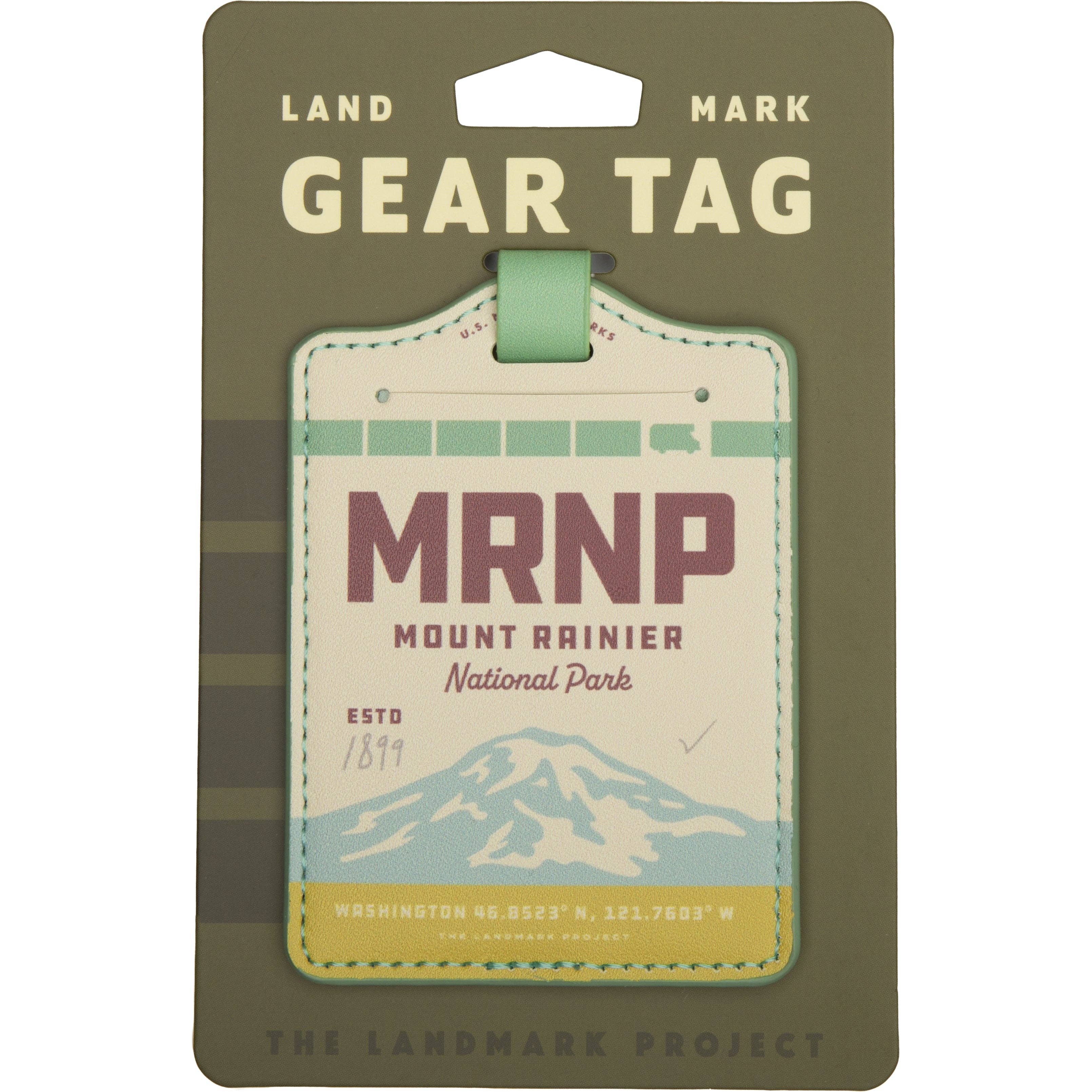 Mount Rainier Gear Tag