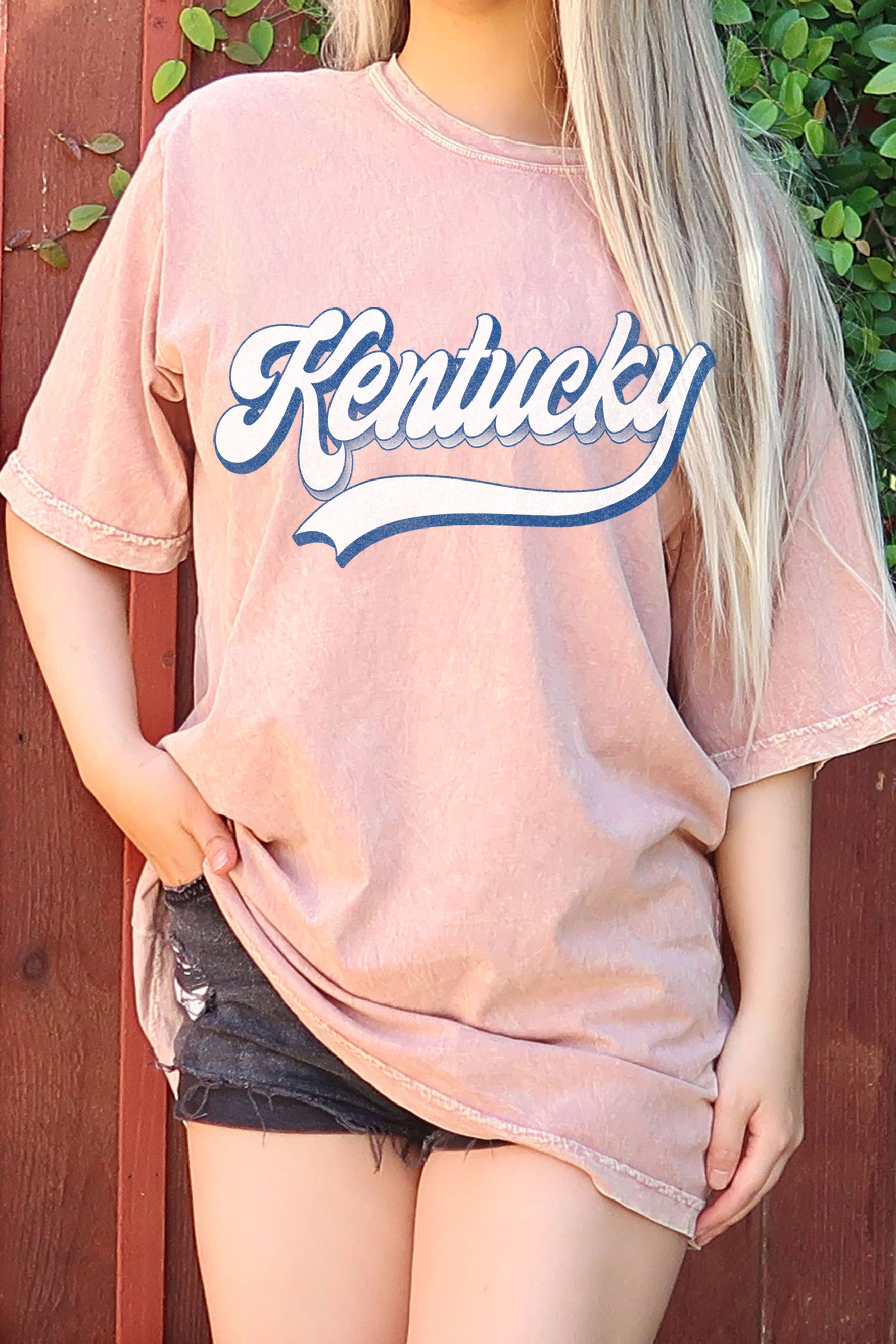 Kentucky Oversize Mineral Graphic Tshirts