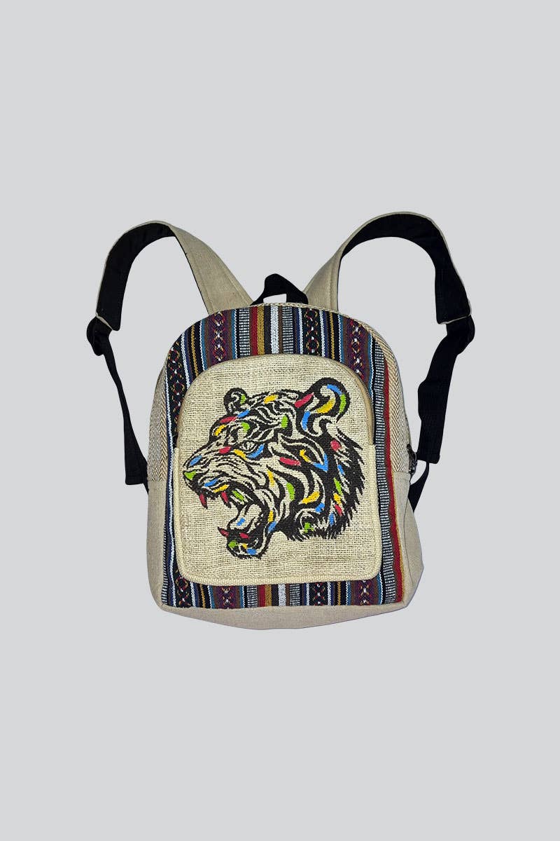 Hemp & Cotton Backpack (Code-583)