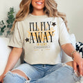 I’Ll Fly Away  Christian Graphic Tee | Gildan