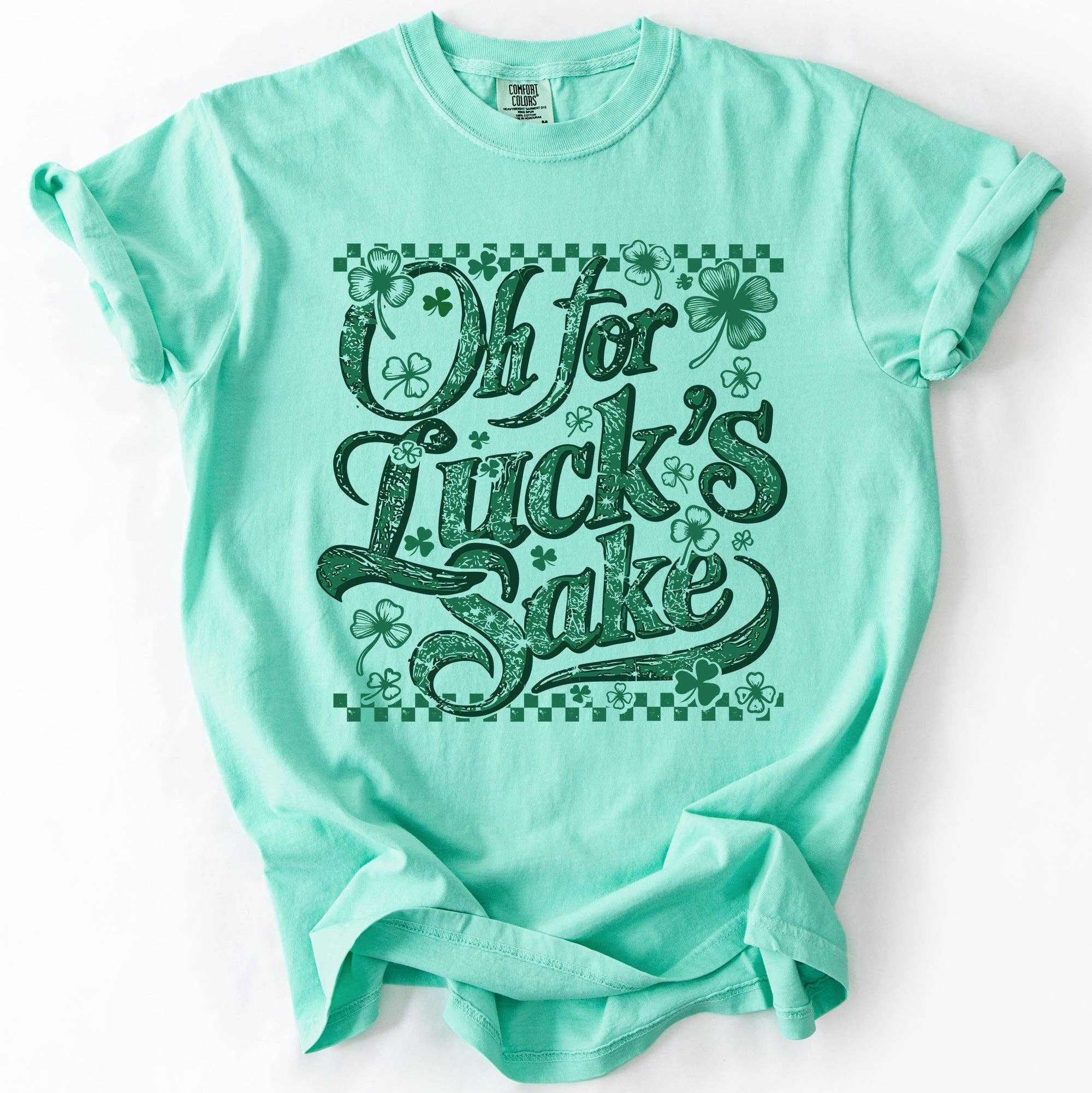 Oh For Luck's Day, Funny St Patrick's Day, Shamrock, T-Shirt