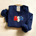 USA Sweatshirt, Patriotic Apparel For Memorial Day