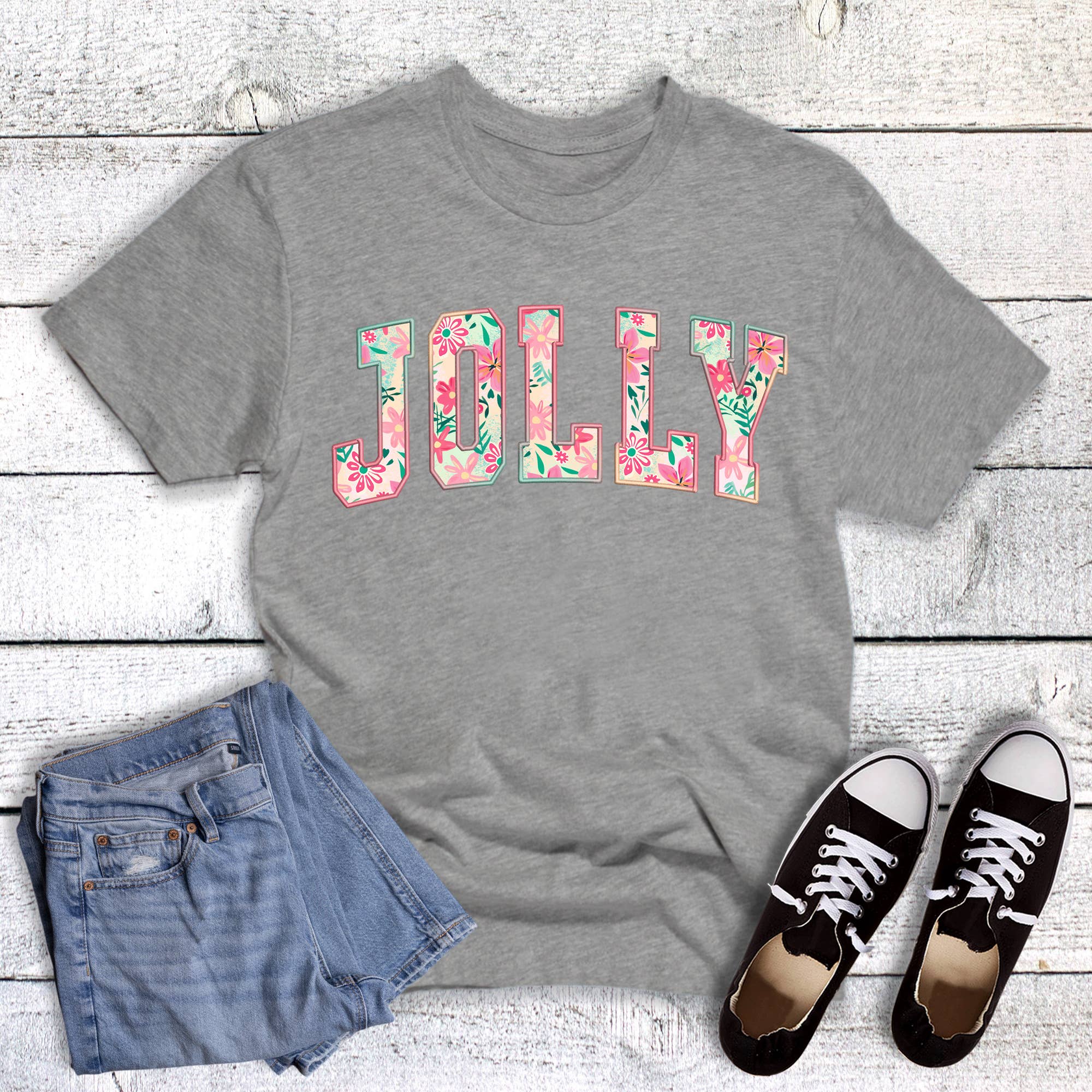 Christmas Boho Jolly Graphic Tee