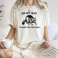 Weird Vibes, Raccoon, Meme, Aesthetic, Funny, Comfort Colors Tshirt