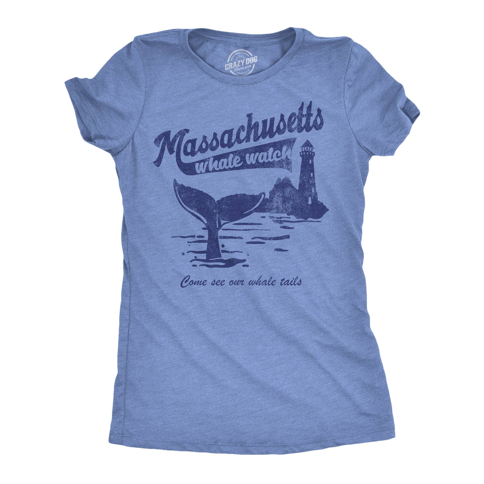 Massachusetts Whale Watch Women's T Shirt