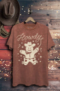 Howdy Gingerbread Graphic Top
