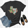 Cactus Leopard Floral Texas