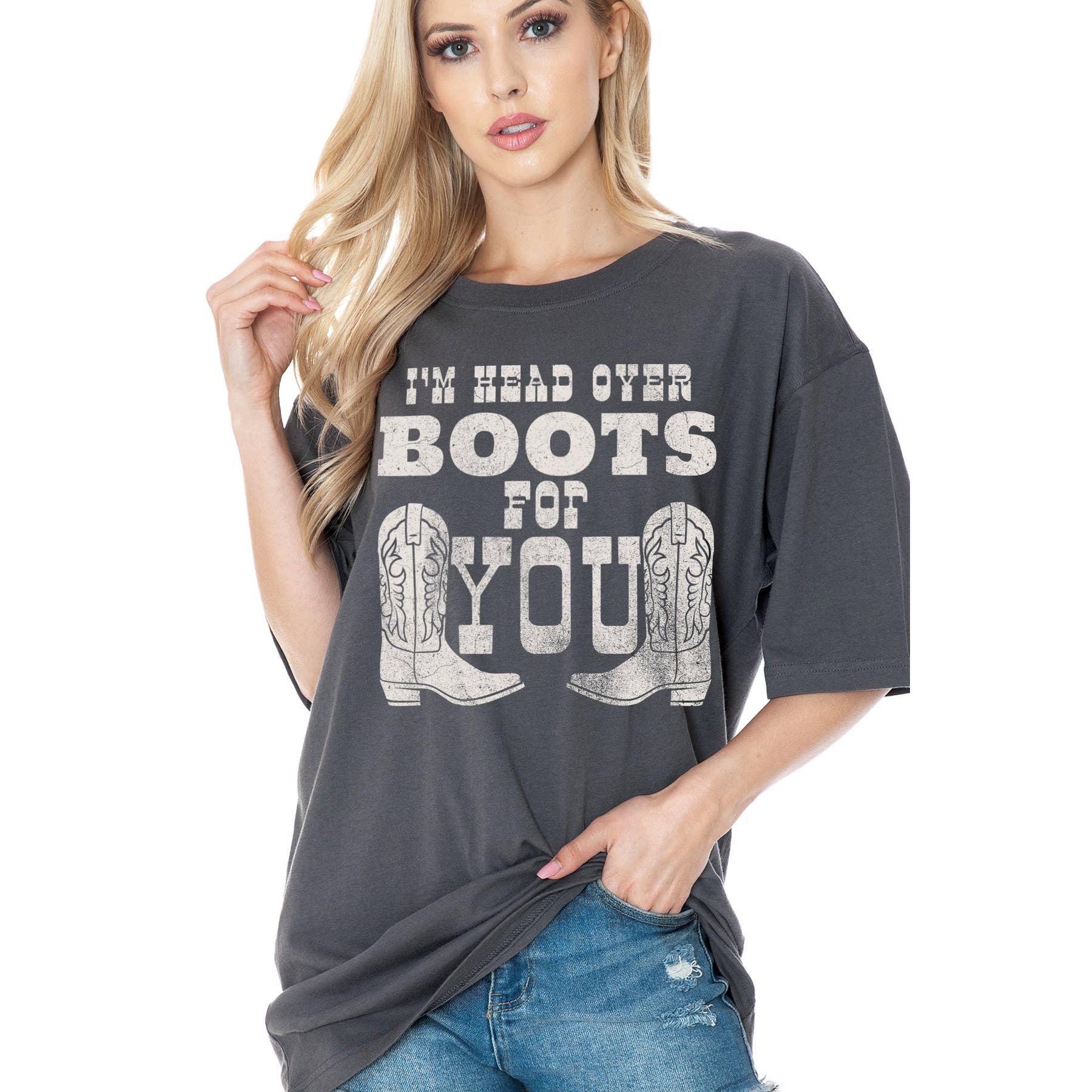 Unisex  Oversized - Cowboy Boots