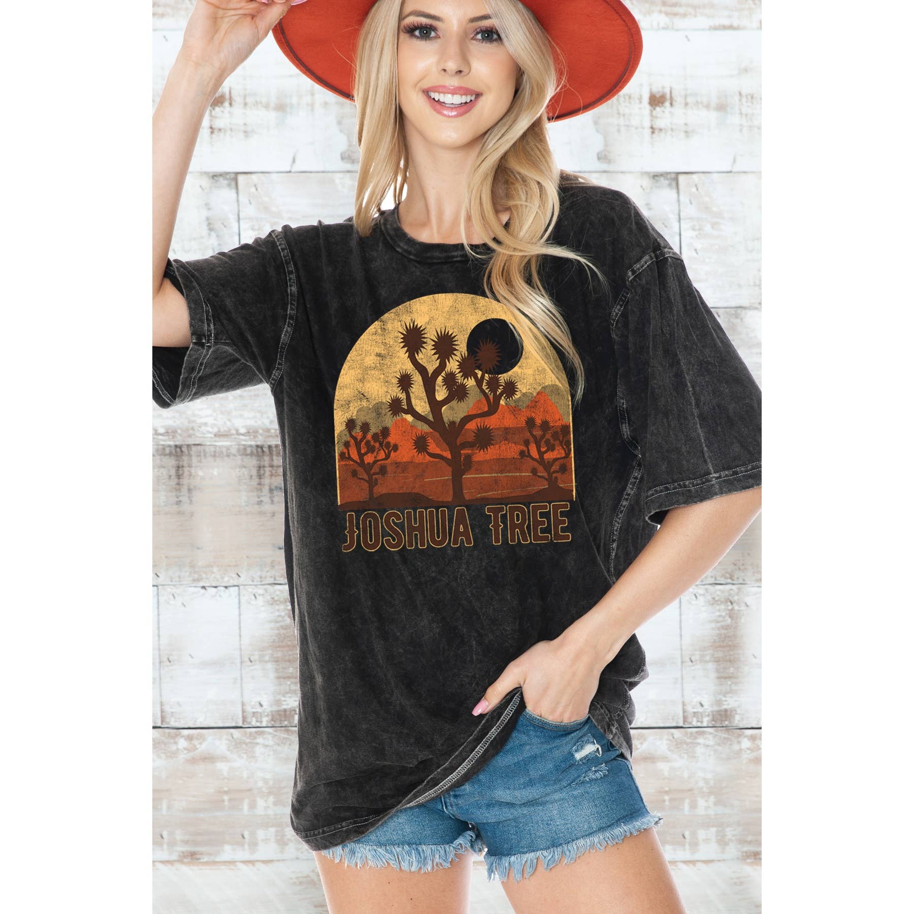 Joshua Tree - Unisex Oversized Mineral Wash