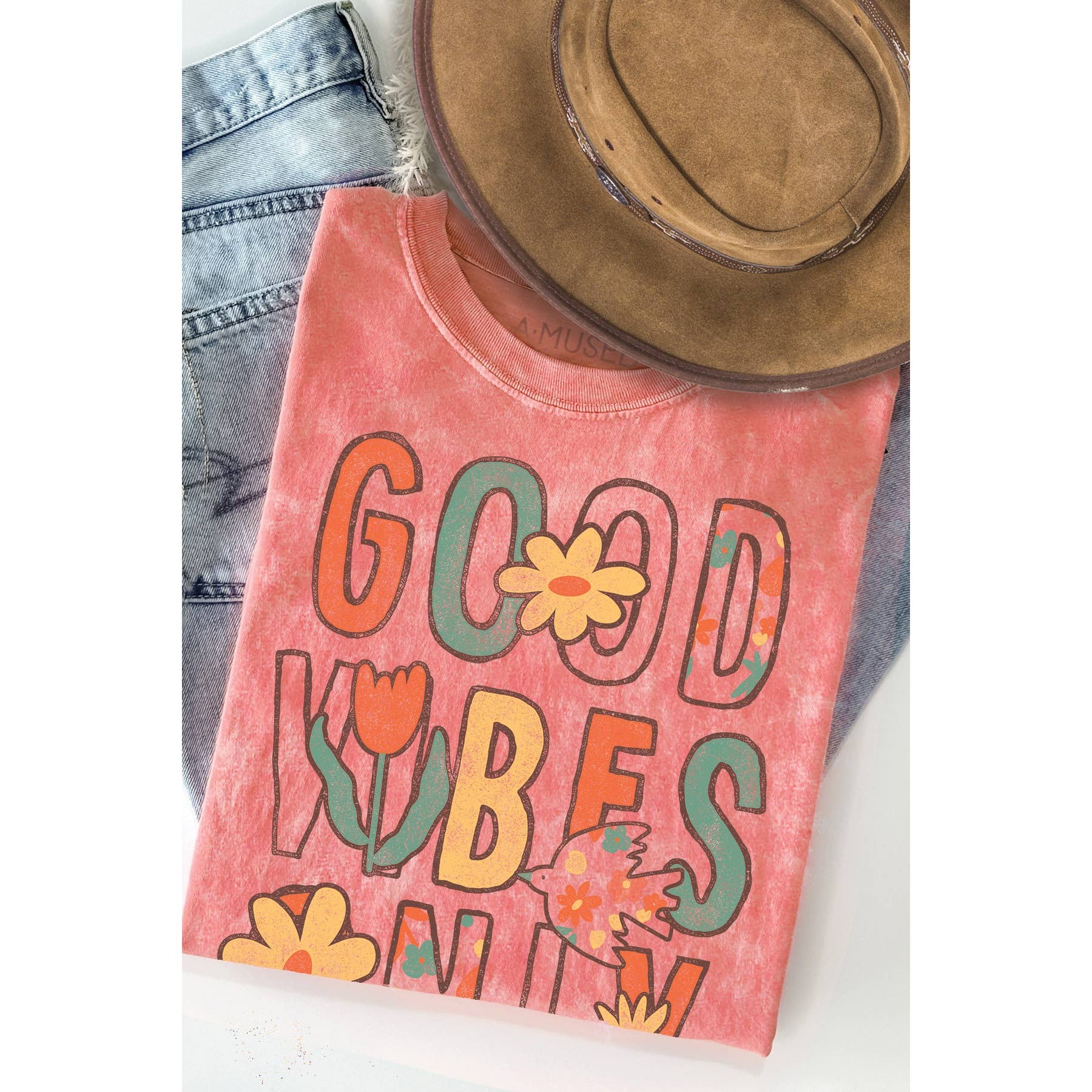 Good Vibes Only -  Mineral Wash