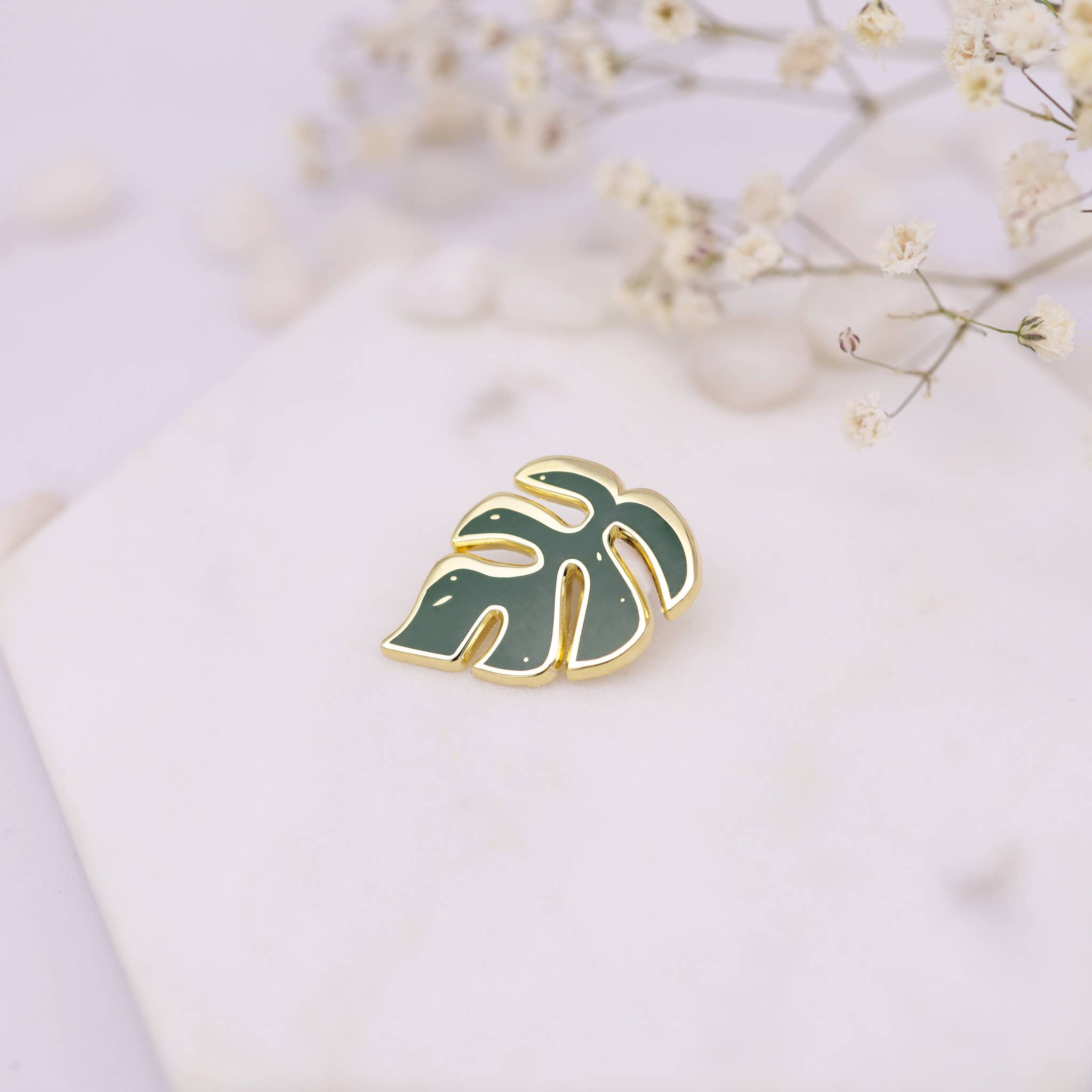 Rhaphidophora Tetrasperma Plant Enamel Pin