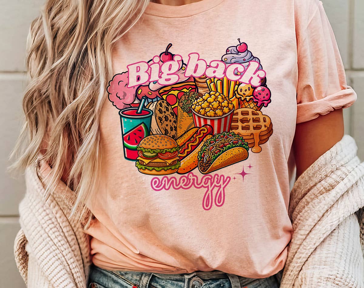 Big Back Energy - Funny Gen Z Meme T-Shirt