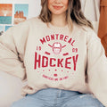 Vintage Montreal Canadiens Retro Ice Hockey Crewneck
