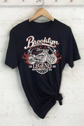 Brooklyn Riders Legend Motorcycle Graphic Tshirts