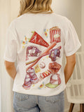 Play Ball Baseball Memorabilia White Comfort Colors Tee