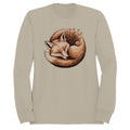 Fox Wildflowers Illustration Women's Sweatshirt
