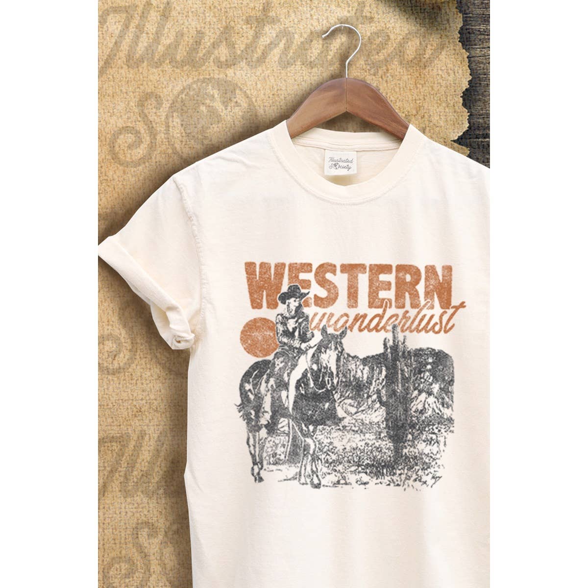 Western Wandurust Vintage Graphic  Tee