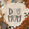 Patterned Dog Mom Tee