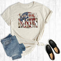 American Circle Baseball Mom Graphic Tee