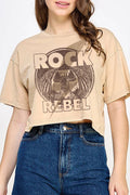 Rock Rebel Thunder Eagle Mineral Graphic Tshirts