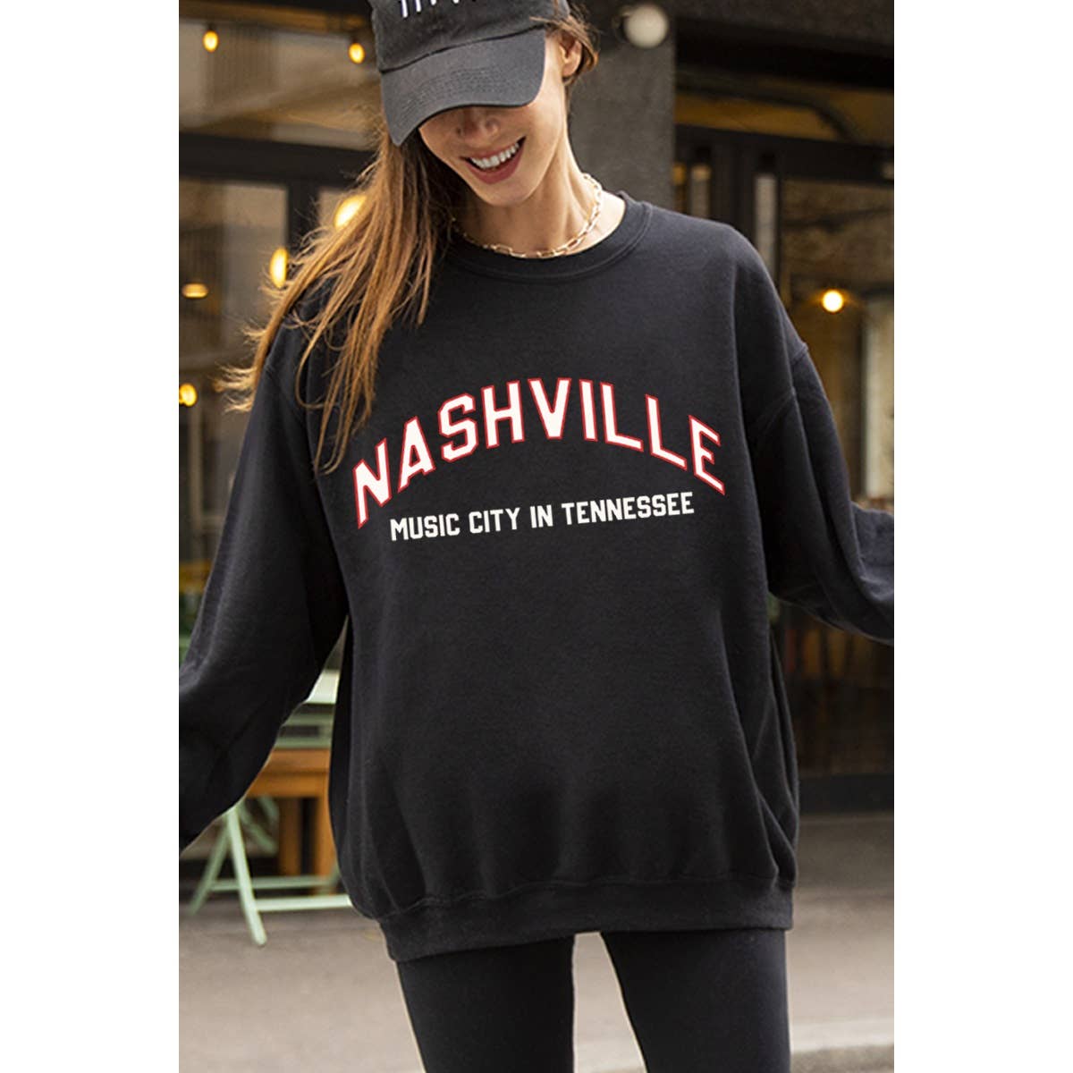 Nashville Puff Graphic Sweatshirts