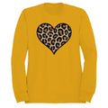 Leopard Print Wild Heart Women's Sweatshirt