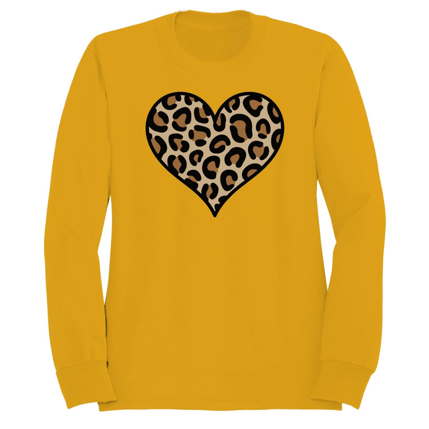 Leopard Print Wild Heart Women's Sweatshirt