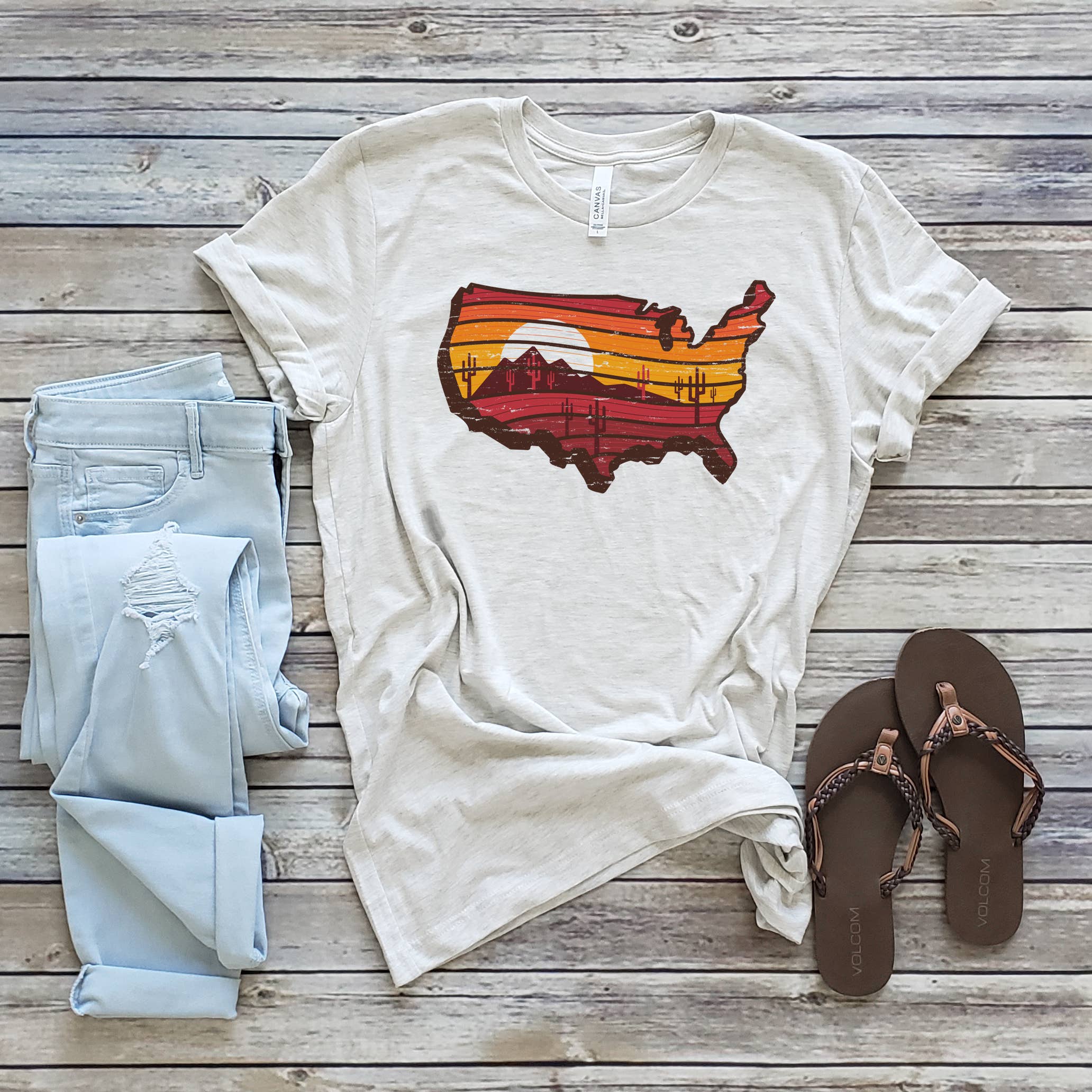 United States Ranch Tee | Outdoor | Sizes XS-2XL