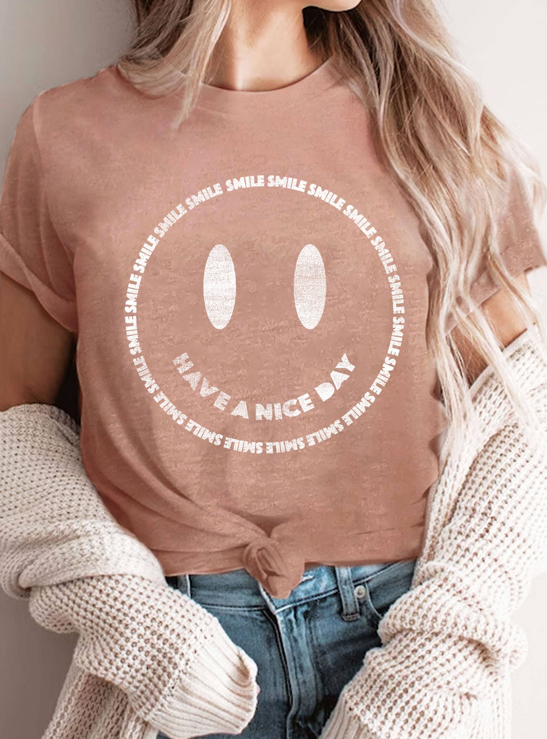 Smile Have A Nice Day Graphic Tshirts