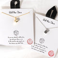 Dice Pendant Gold Dipped Necklace