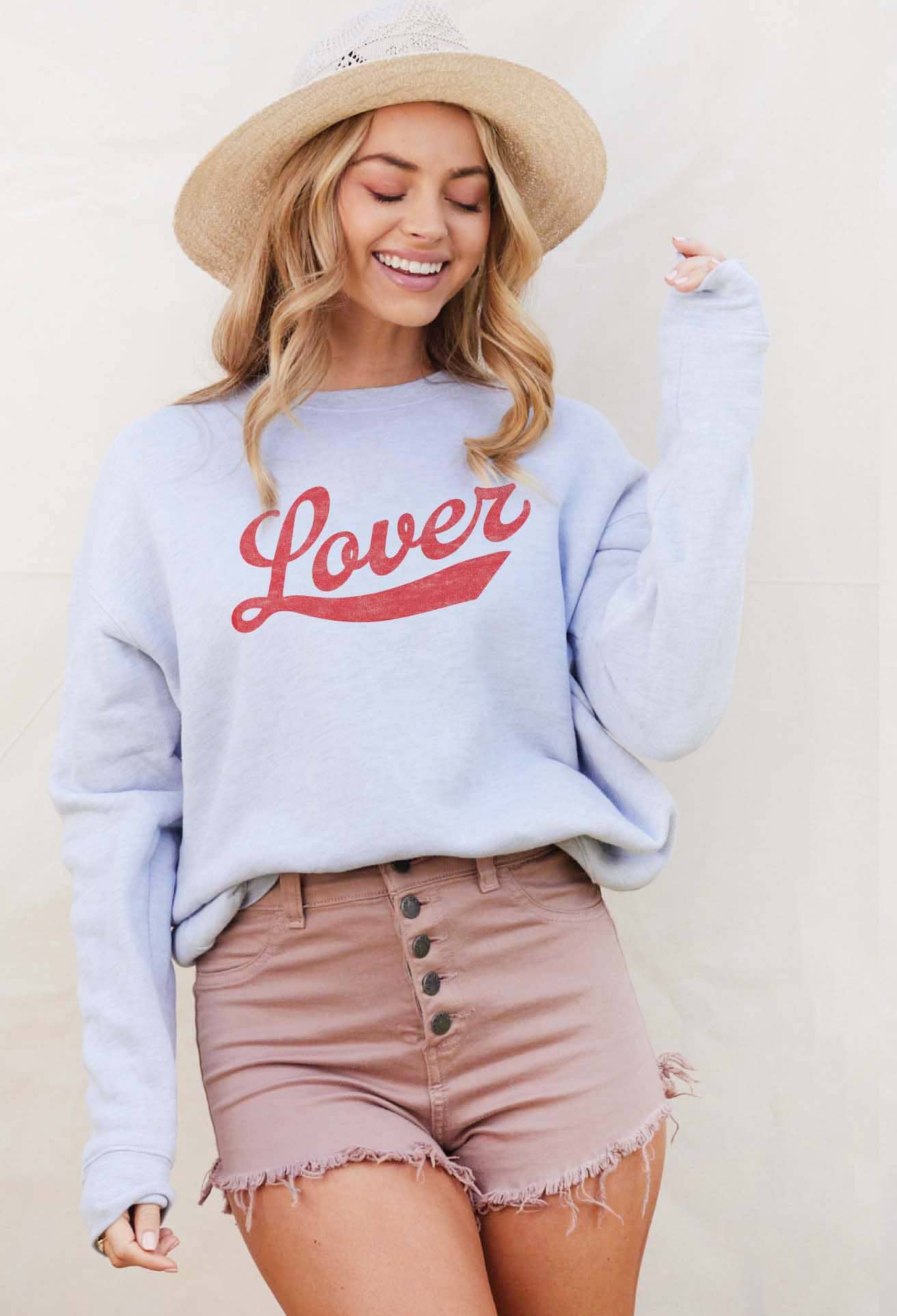 Lover Graphic Sweatshirt