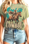 Cool It Cowboy Mineral Graphic Tshirts