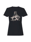 Desert Cowboy Silhouette Scene Women's T-Shirt