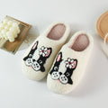 French Bulldog Soft Fuzzy Home Slippers