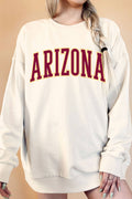Arizona Puff Print Oversize Graphix Terry