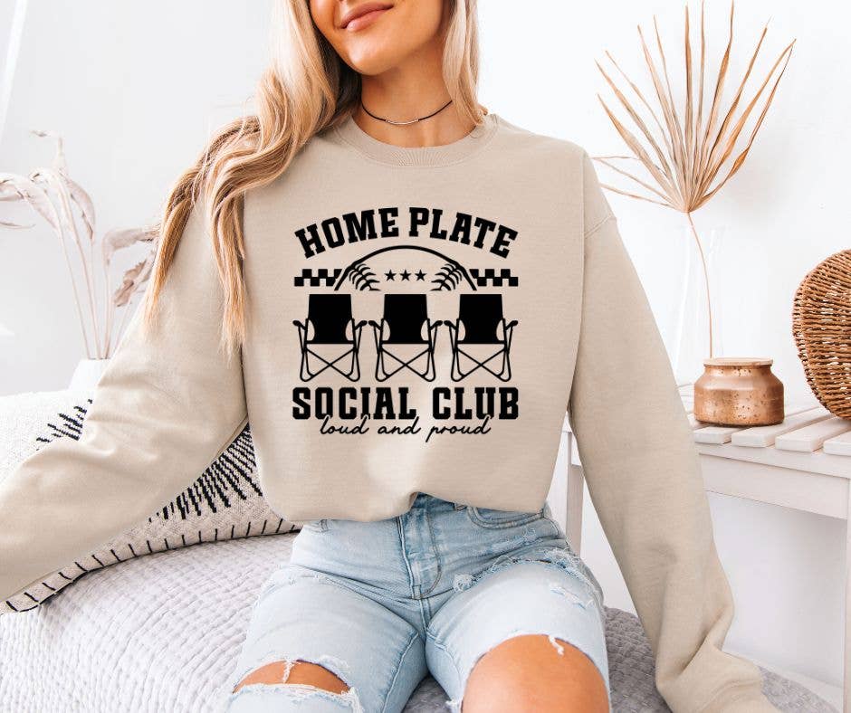 Home Plate Social Club Sweatshirt