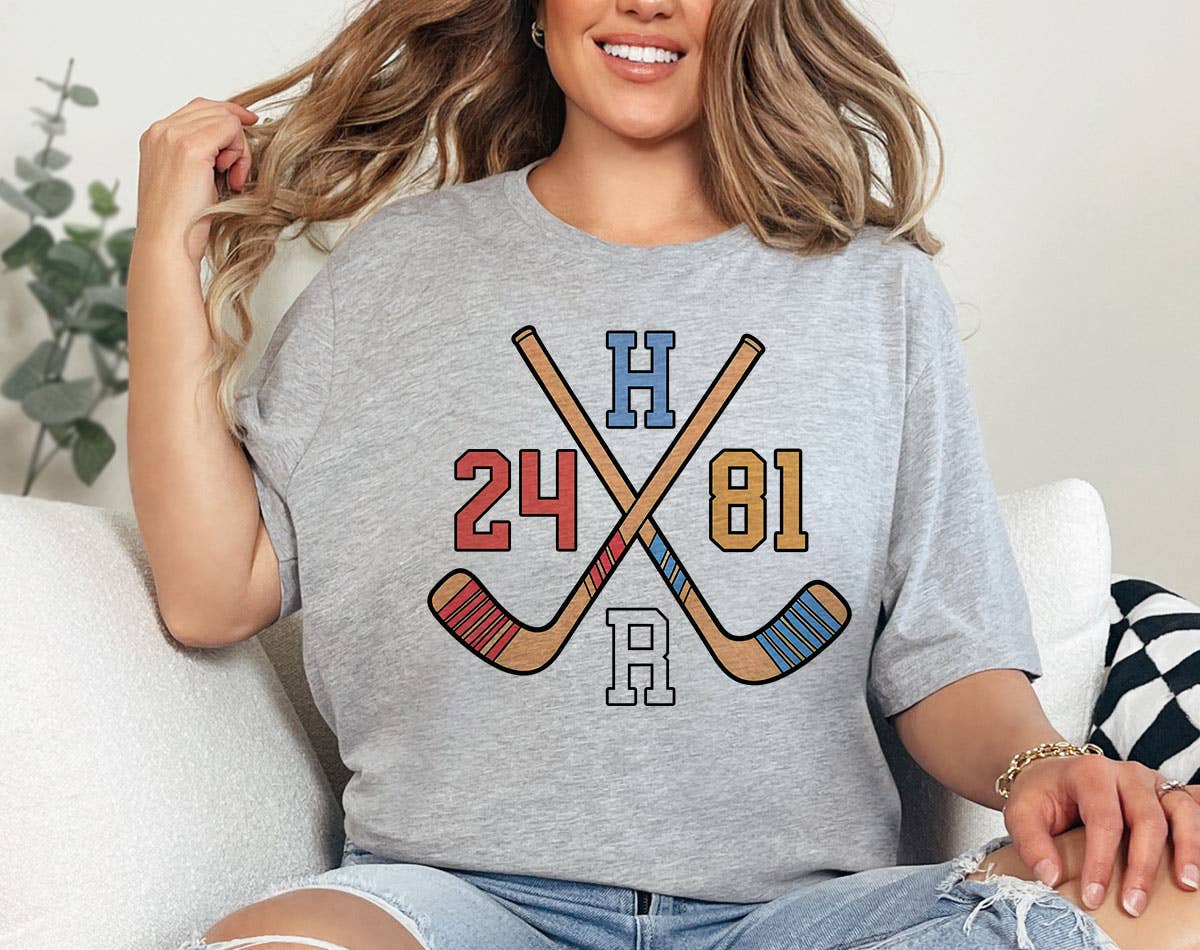 Heated Rivalry Inspired 24 81 Hockey T-Shirt
