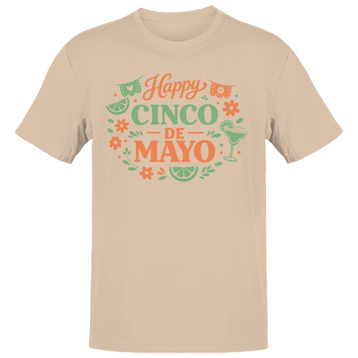Cinco De Mayo Festive Art Men's T-Shirt