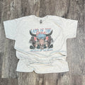 Land of the Free Because of the Brave On Ash Gray Tee