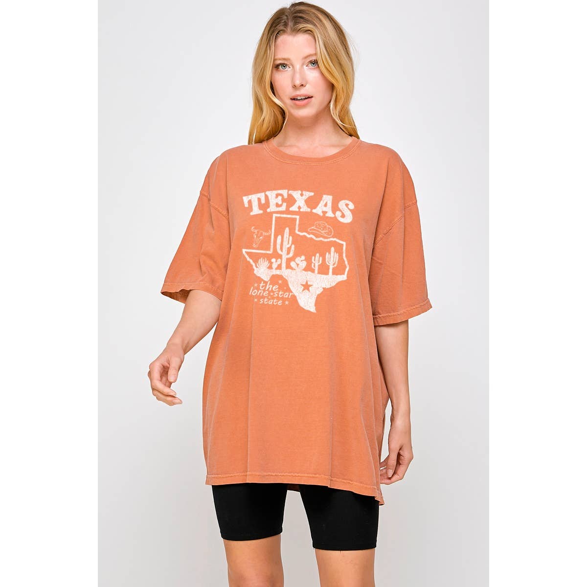 Texas Vintage Graphic Oversized Tee