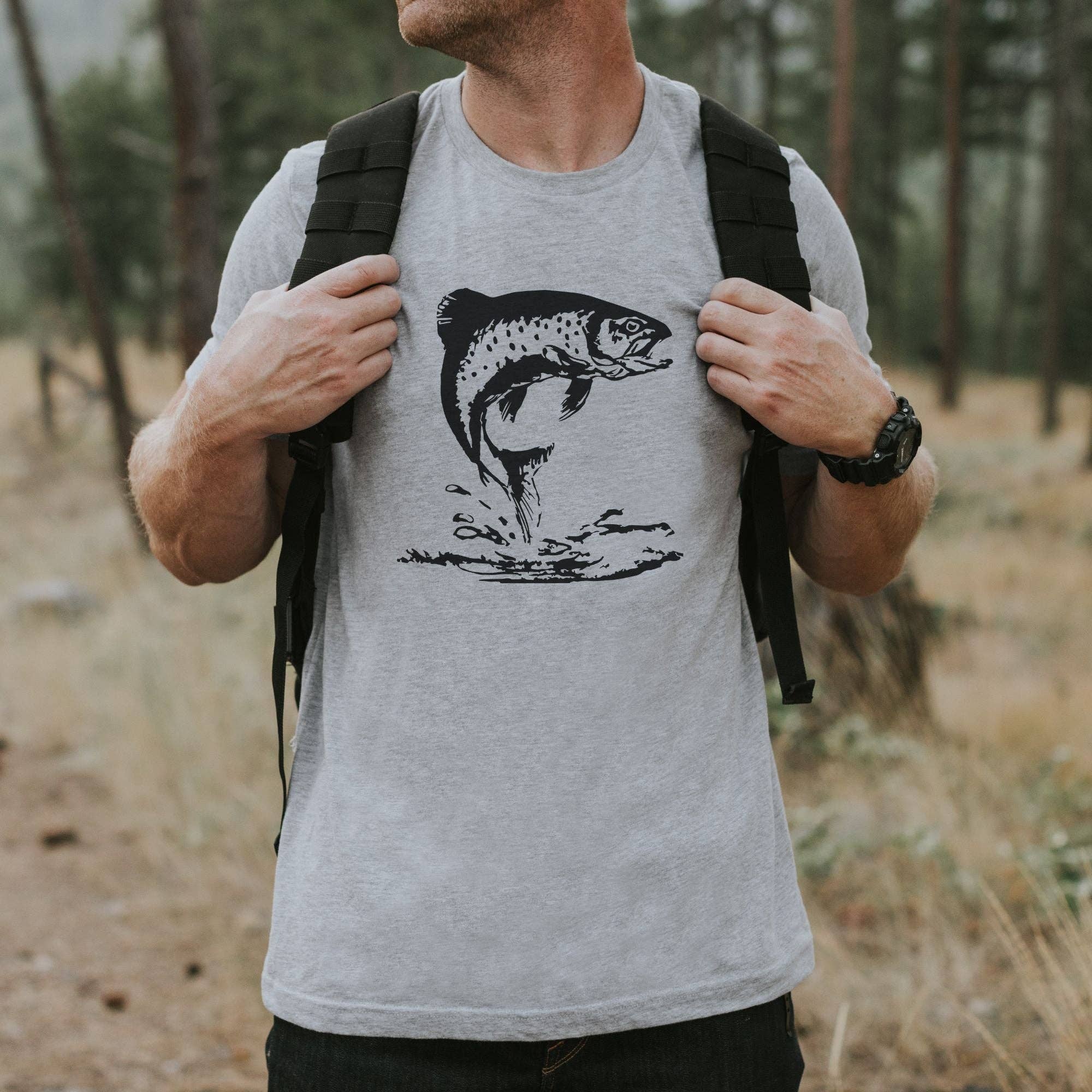 Jumping Fish Graphic Tee | 171(Dtf)