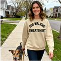 Dog Walking Sweatshirt Sweatshirts and Hoodies