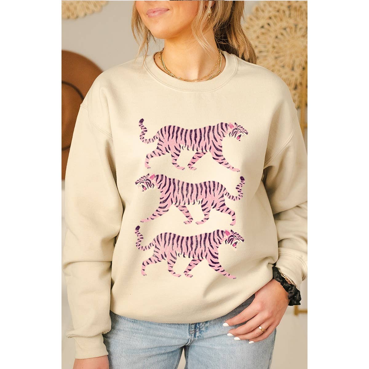 Tigers Vintage Graphic Sweatshirts