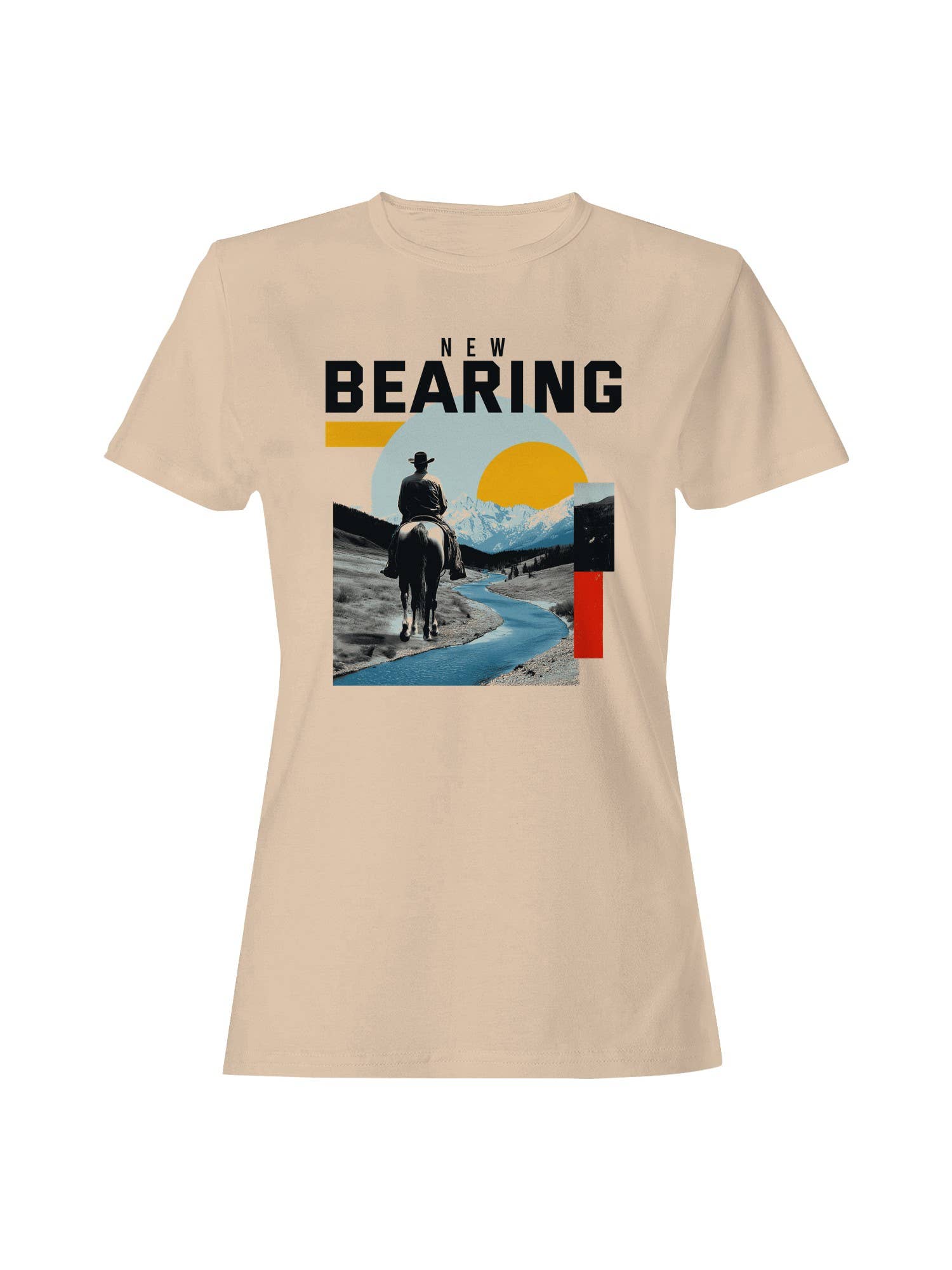Scenic Cowboy New Bearing Adventure Women's T-Shirt