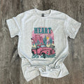 Heart Like A Truck On Ash Gray Tee
