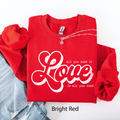 All You Need Is Love, Love Is All Valentine's Day Sweatshirt