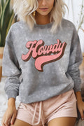 Howdy Mineral Graphic Brushed Sweatshirts